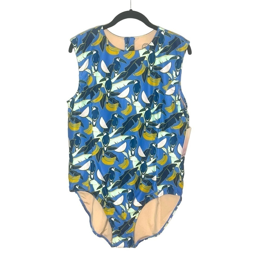 MOTT50‎ Bird Print Michaela One Piece Swimsuit